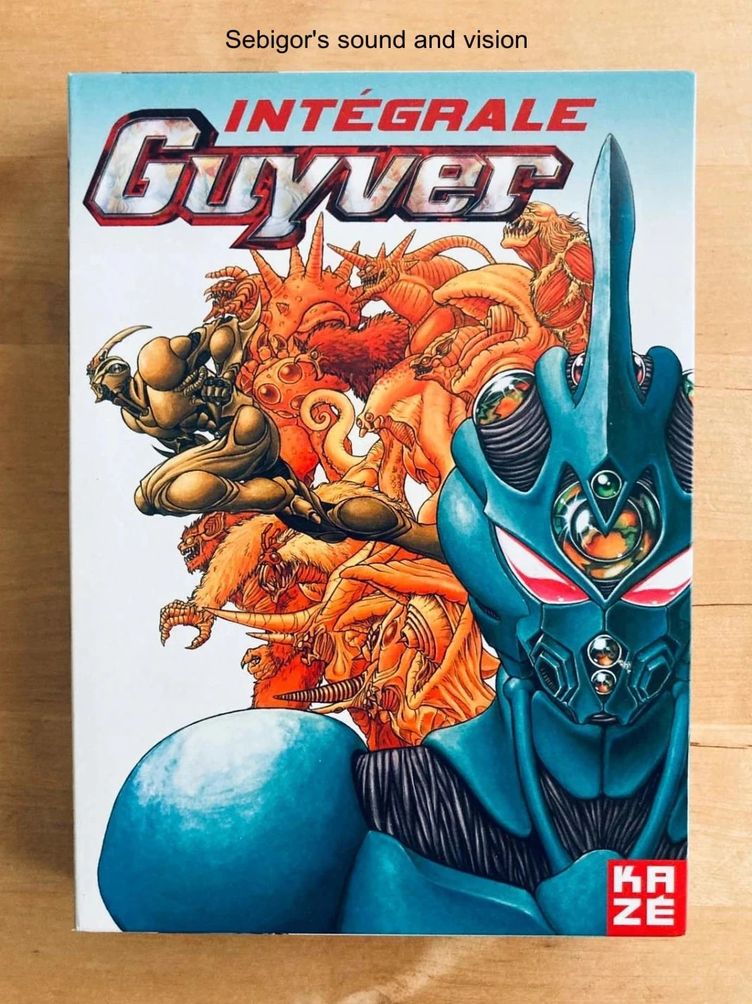 Coffret DVD Manga intégrale Guyver.